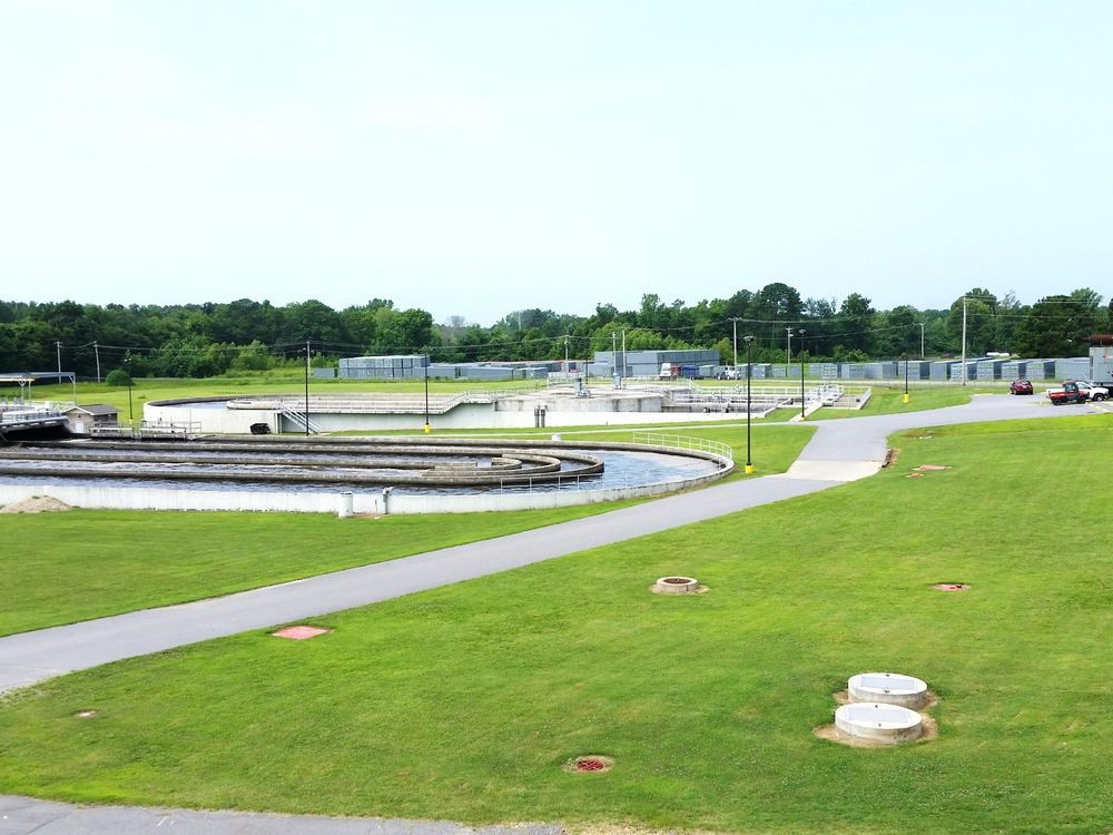 Benton Utilities wastewater treatment plant in Benton, AR
